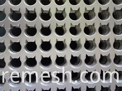 Stainless Steel Punching Hole Decorative Perforated Metal Mesh